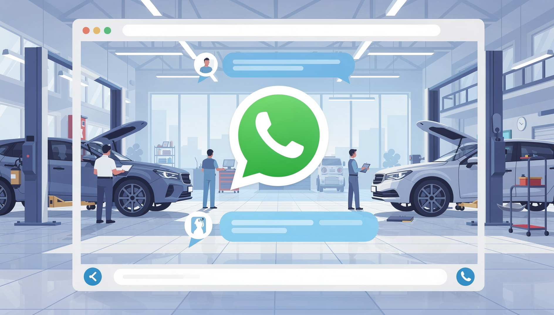 Otomotiv & Yetkili Servis WhatsApp Çözümü — Randevu, Lastik, Geri Çağırma